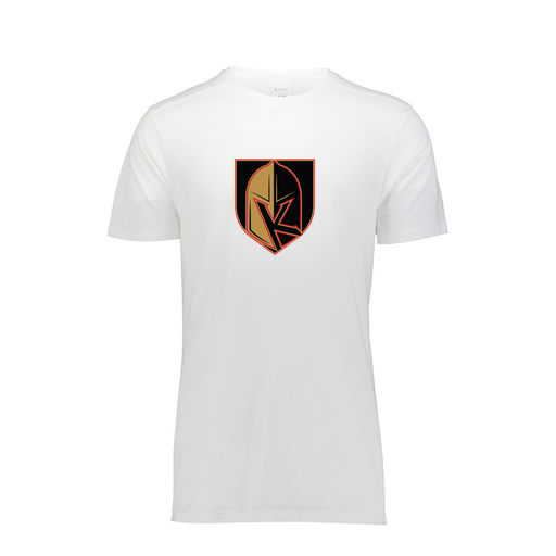 [FTSCUBWH-AS-LOGO3] Decker Men's Tri-Blend T-Shirt - Short Sleeve (Adult S, White, Logo 3)