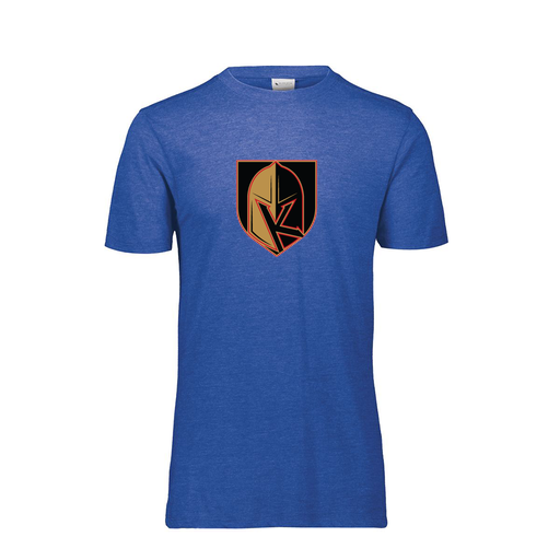 [FTSCUBNV-AS-LOGO3] Decker Men's Tri-Blend T-Shirt - Short Sleeve (Adult S, Navy, Logo 3)