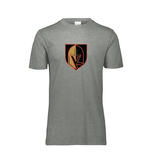 [FTSCUBGY-AS-LOGO3] Decker Men's Tri-Blend T-Shirt - Short Sleeve (Adult S, Gray, Logo 3)