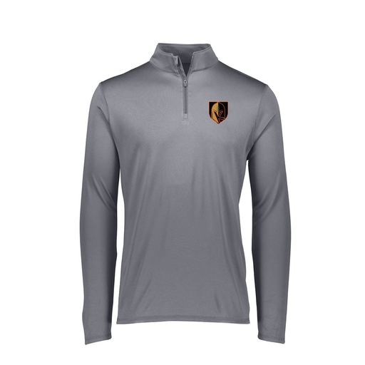 [FTLQFLGY-FAXS-LOGO3] Decker Women's Flex-Lite 1/4 Zip Shirt (Female Adult XS, Gray, Logo 3)