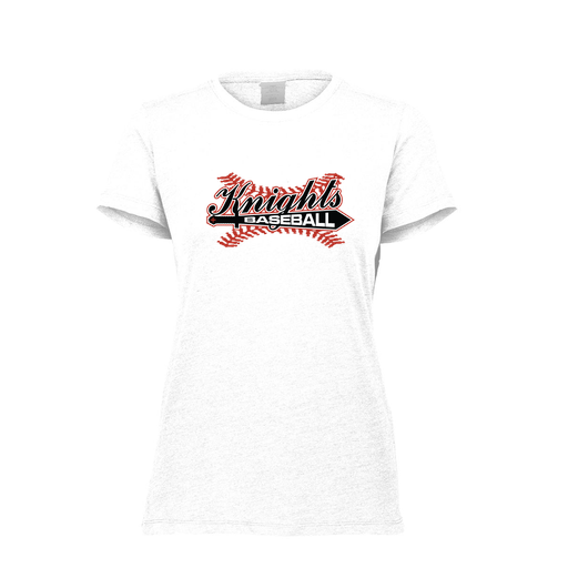 [FTSCUBWH-FAXS-LOGO1] Decker Women's Tri-Blend T-Shirt - Short Sleeve (Female Adult XS, White, Logo 1)