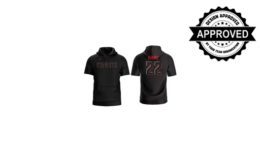 Knights SS Hoodie Name Number