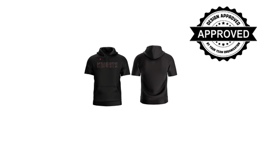 Knights SS Hoodie Fall 25 No Name or Number